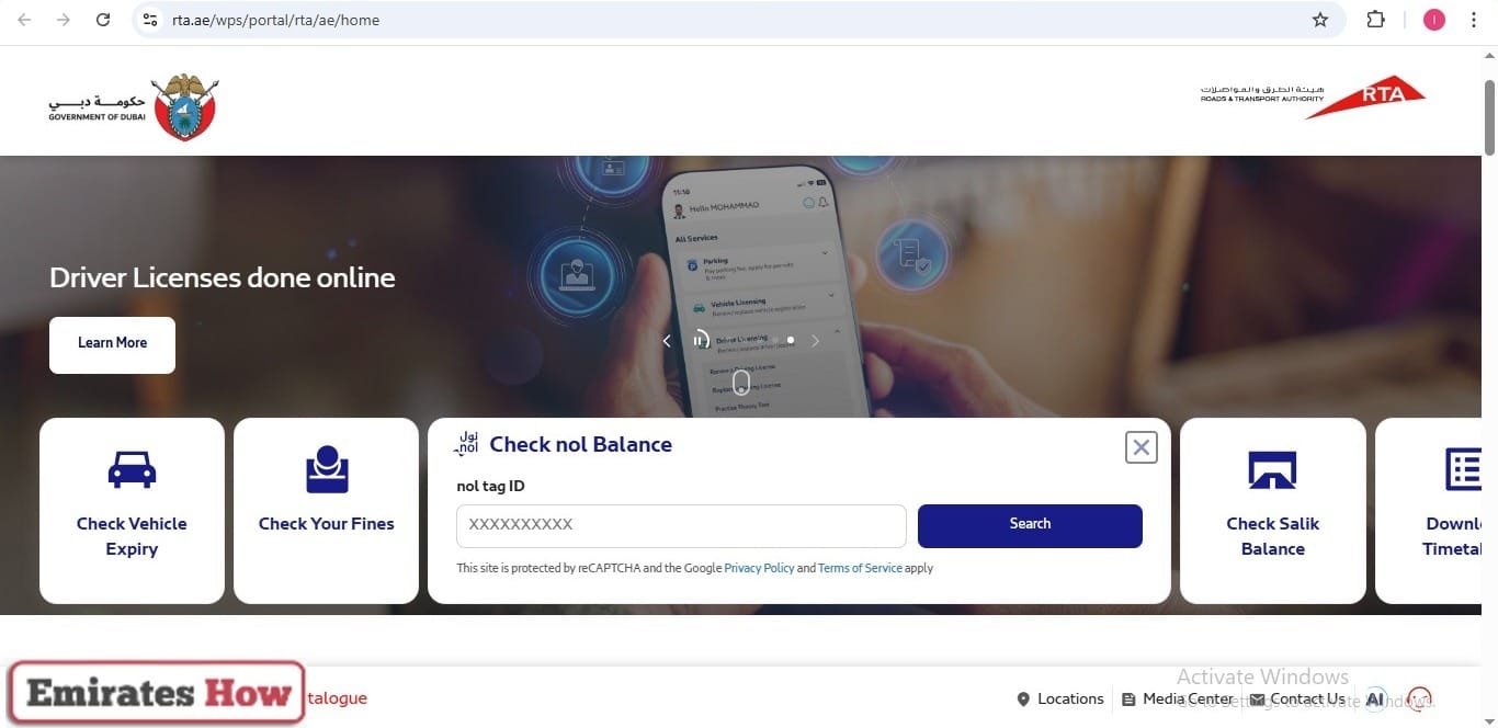 How to Check NOL Card Expiry Date